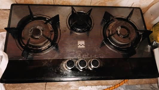 black stove