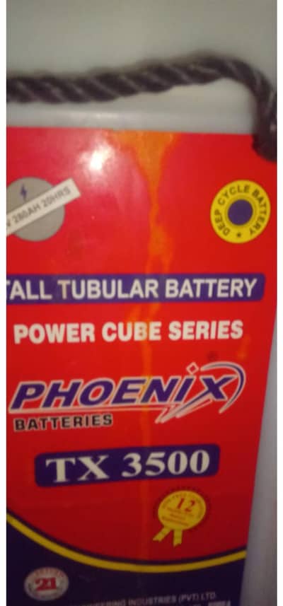 Phoenix Batteries for Sale . . TX 2500 & TX 3500 Tall Tubular Batteries