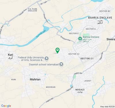 10 marla plot for sale in street 16C sector C2 bahria enclave Islamabad
