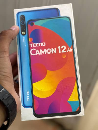 03195212208 Tecno CAMON 12 Air all OK complete box