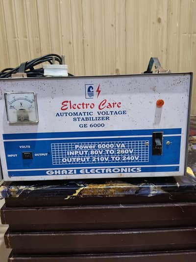 electro care 6000 watt automatic voltage stabilizers