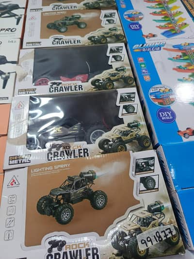 Lighting Spray Rc Car Rock Crawler Off Road with Remote Control 2.4GHz