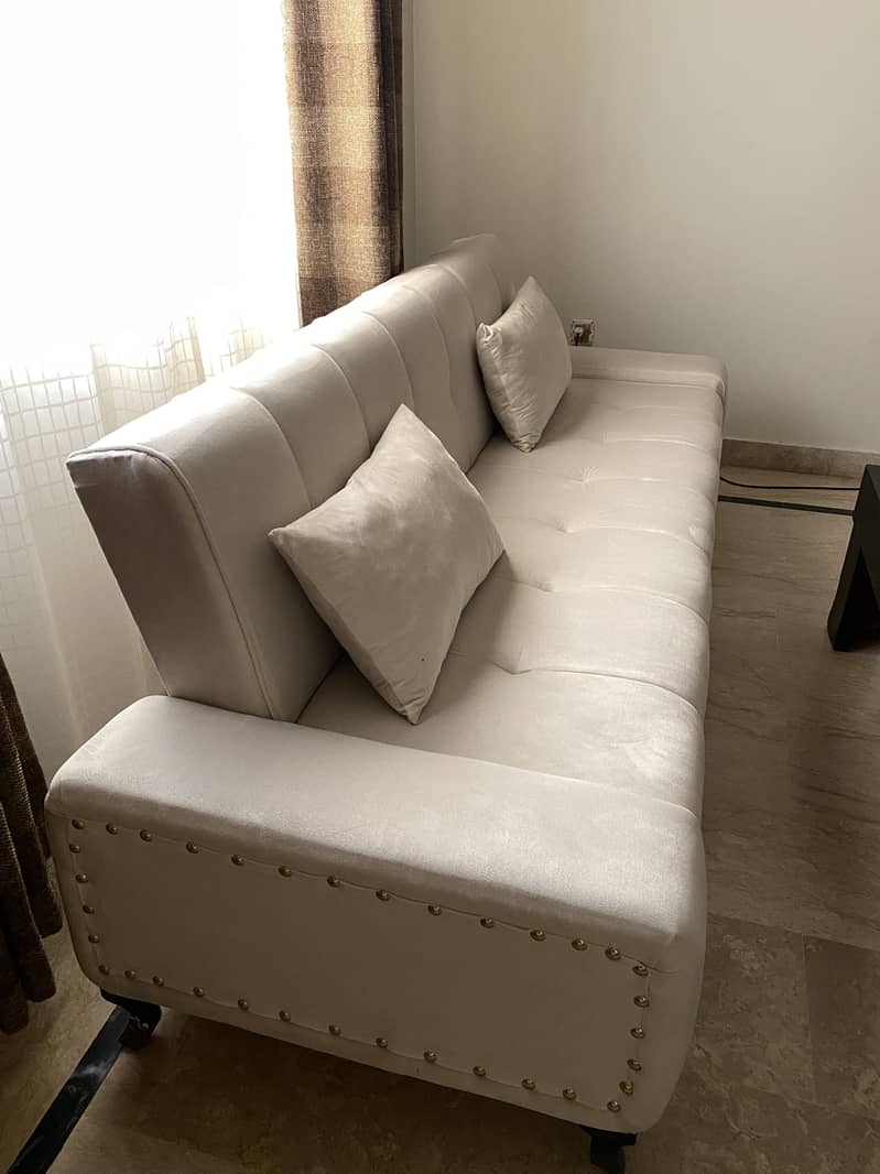 2 sofas- slightly used 4