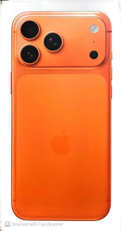 Apple iPhone 17 Pro Max box pack factory unlocked