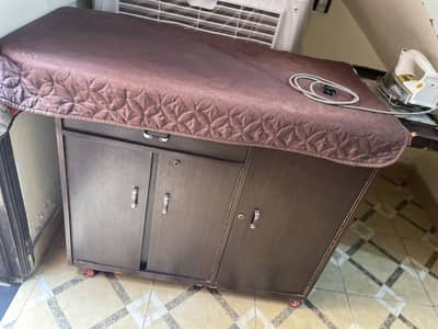 Wood Iron Stand