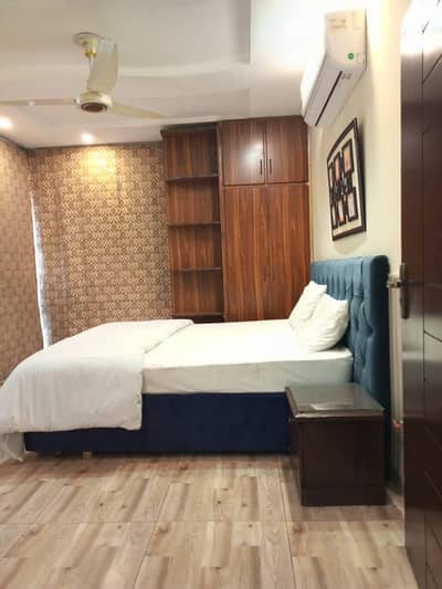furnished 2bed apparment for rent in bahria town phase 2