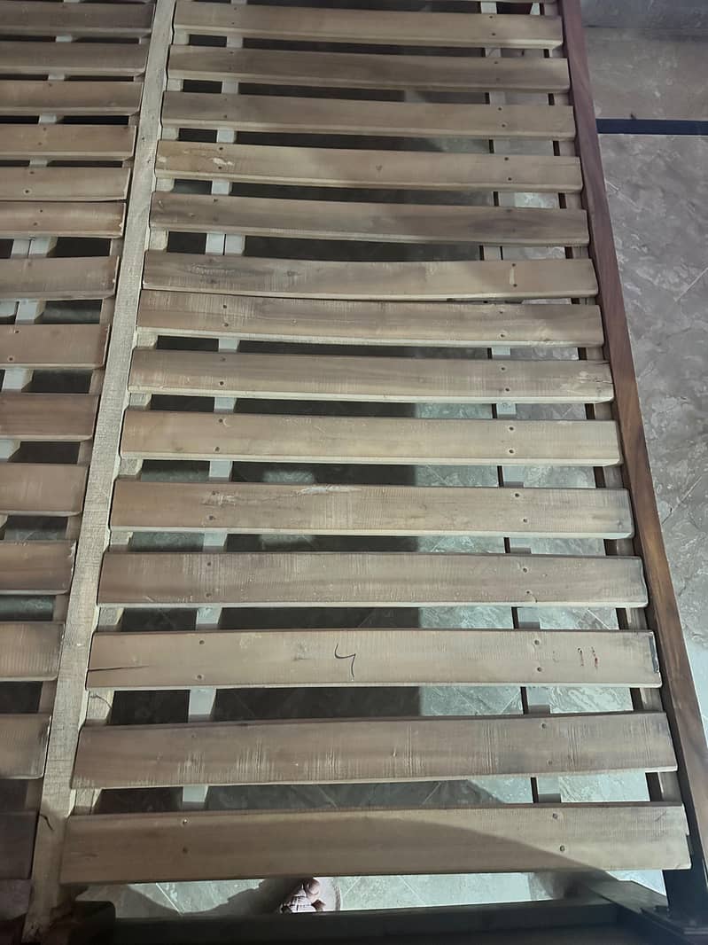 Solid Wooden Double Bed – Premium Quality 8