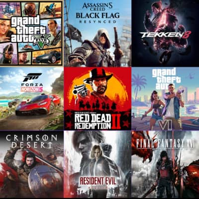 PS4 & PS5 Discounted Games Available.