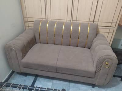 Urgent Sale: Luxury 7-Seater Sofa Set (3+2+1+1) - 1 Month Used 10/10