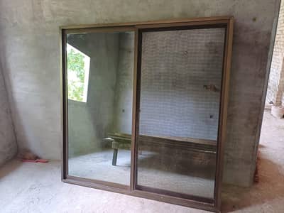 Aluminum window for sale contact me on 03217854121