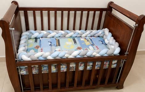 Wooden Baby Cradle / Baby Cot (Carry Cot) – Excellent Condition