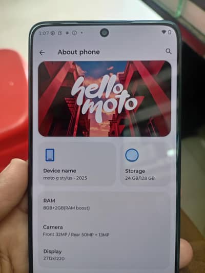 Motorola Moto G Stylus 2025