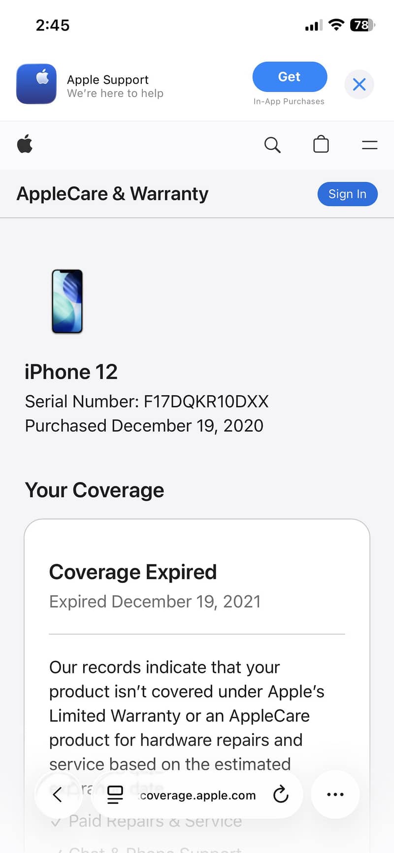 Apple iPhone 12 11