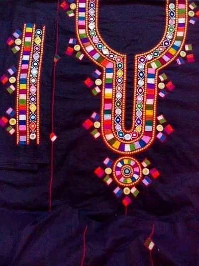 Embroided shalwar kameez for girls