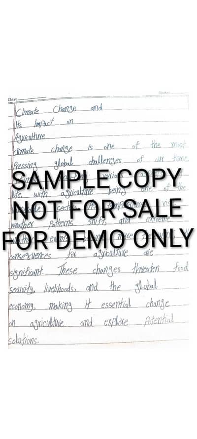 AIOU BA FA English Handwritten Essays PDF 2026