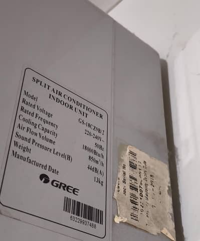 gree 1.5ton Split AC for Sale – Excellent Condition