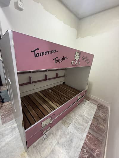 Kids triple bunker bed for sale