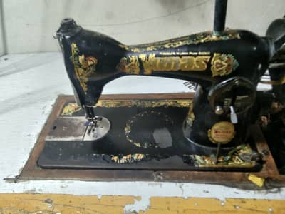 Yunas Sewing Machine with Table, Motor & Foot Pedal