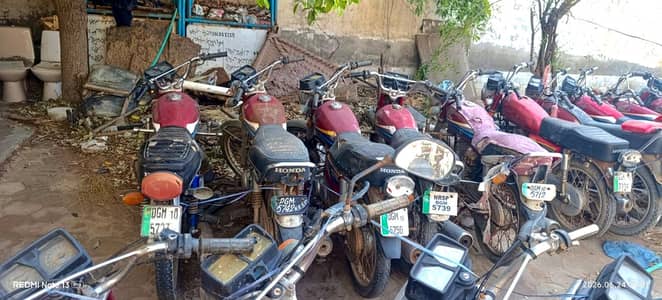 Honda CG 125 Model 2010 Auction Bikes