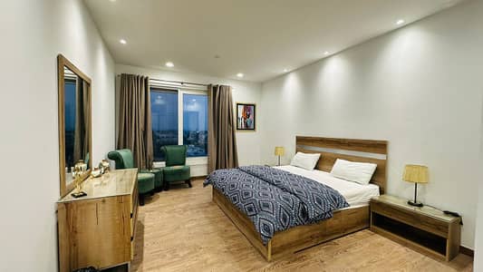 1130 Square Feet Furnished Apartment For Rent Penta Square in DHA Phase 5