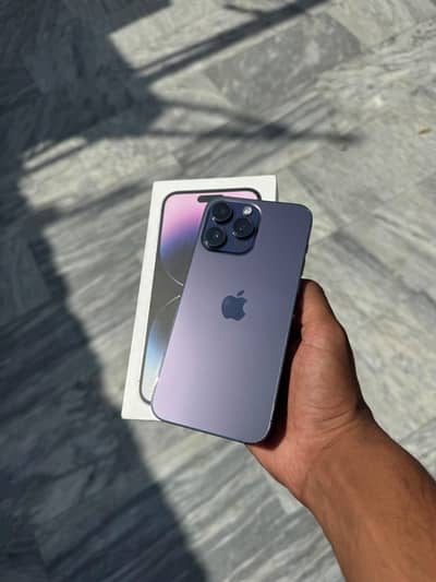Apple iPhone 14 Pro Max with box 128 gb