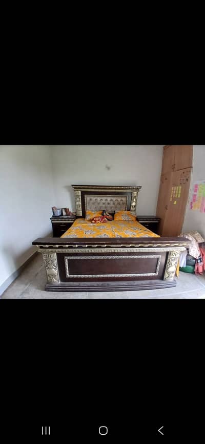 King size bed set for sale
