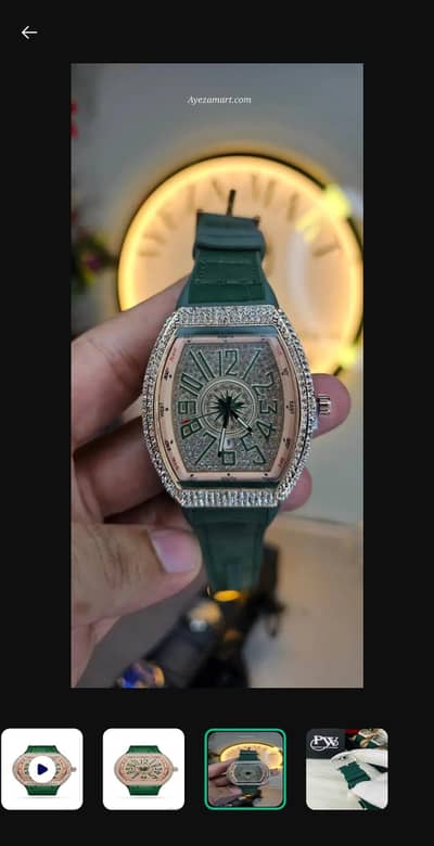 Dimond Ston mens luxury watch