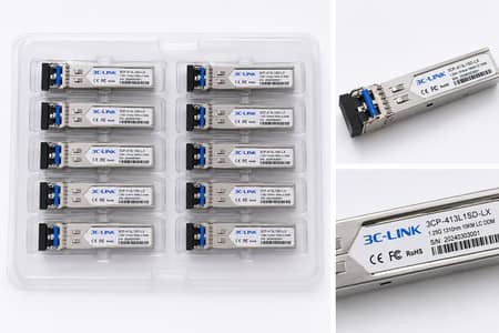 3C-LINK 1G SFP Module Single Mode 10KM LC | Brand New | 10 Pieces Ava