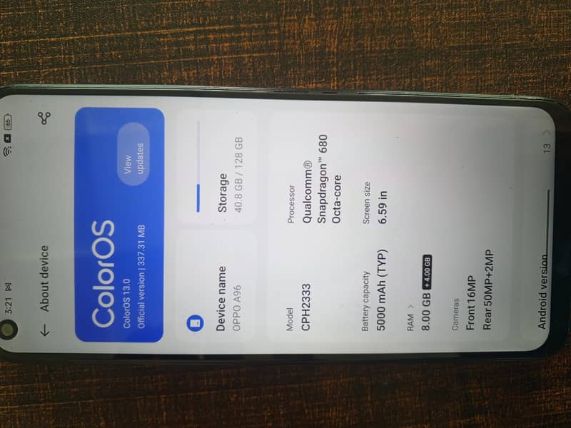 OPPO A96 1