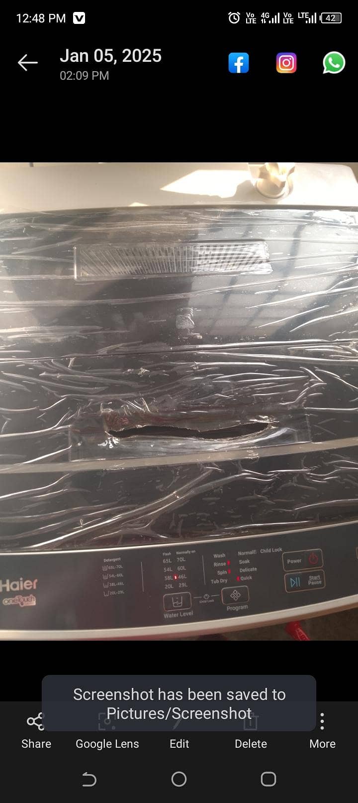 automatic washing machine 4