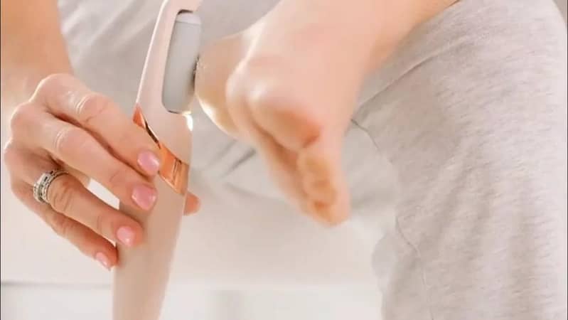 Finishing Touch Pedi - Rechargeable Electric Callus Remover Tool for a Spa Pedicure Experience at Home - Removes Dry Skin for Softer Feet