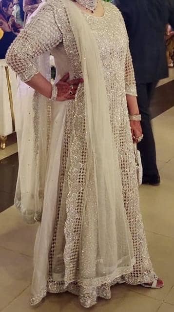 Heavy bridal maxi