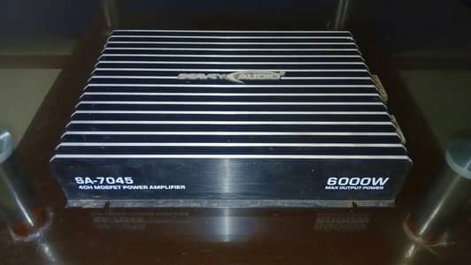 Seavey Audio Amplifier with woofer