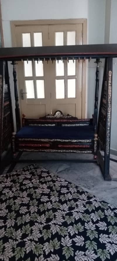 wooden jhula
