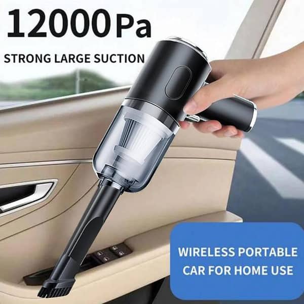 3 In 1 Integrated Suction And Blowing Vacuum Combination Vacuum Cleaner USB Charging Small Car Household Vacuum Cleaner as228