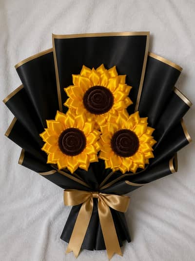 Handmade Ribbon Bouquets