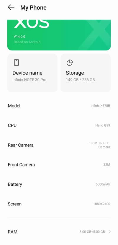 Infinix Note 30 Pro