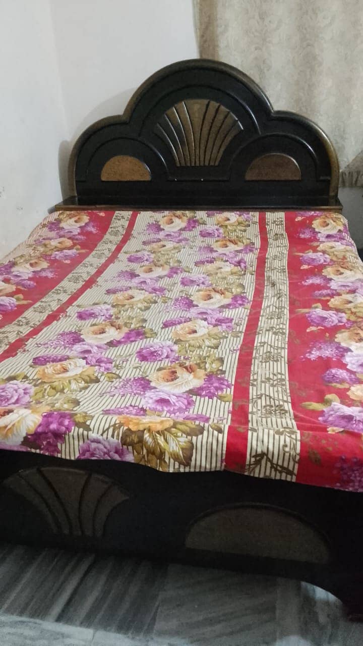 1 Bed 1 Dressing Table 1 Showcase 4 Chairs. Rs:89,999 1