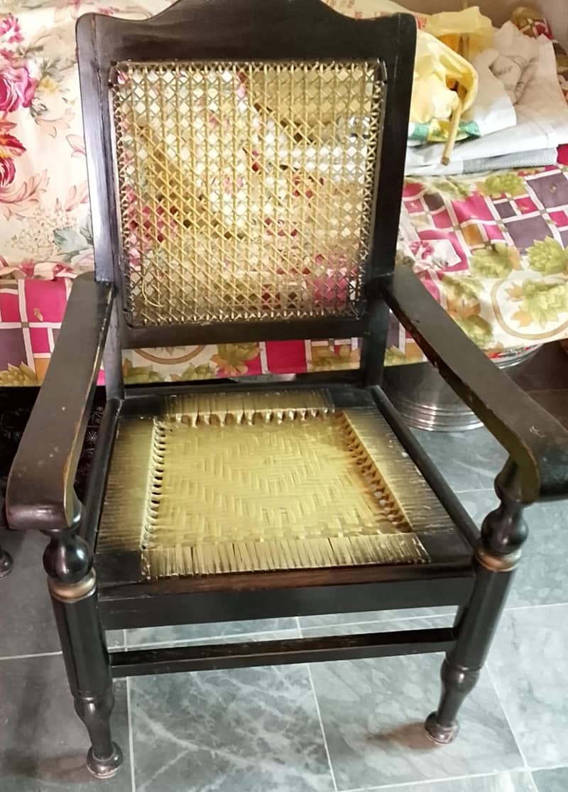 1 Bed 1 Dressing Table 1 Showcase 4 Chairs. Rs:89,999 3