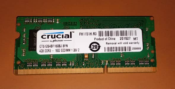 Brand New 4GB DDR3 RAM Stick for Laptop | 100% Unused