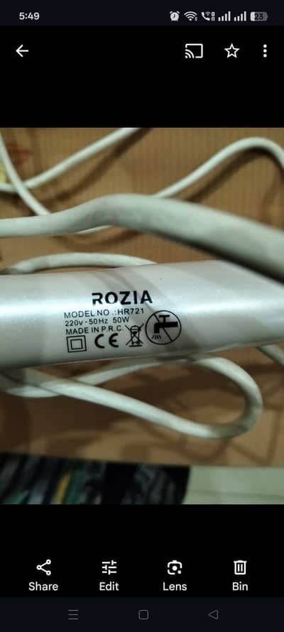 Hair roller no use