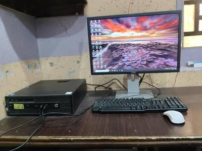 HP ProDesk Complete PC Setup For Sale (Excellent Condition)