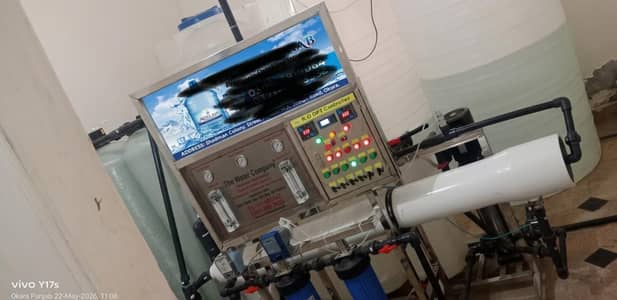 RO water plant commercial 2 ton (12000 GPD)
