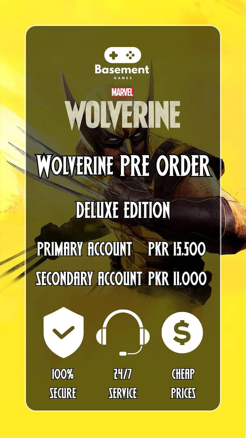 Marvel Wolverine PS5 Game 1