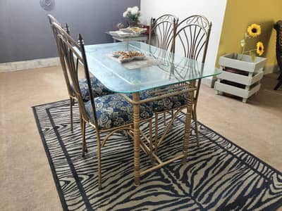 dining table with 4 chairs