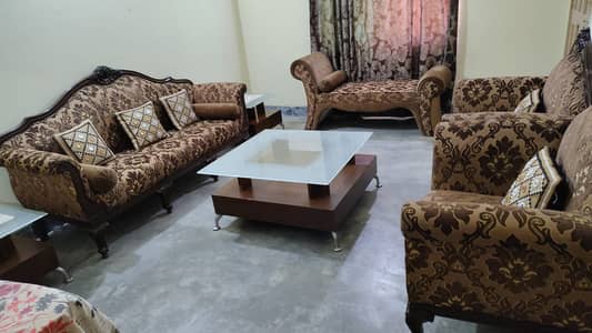 Furniture - Sofa set - dewan sofa - King size bed - Dressing - Tables