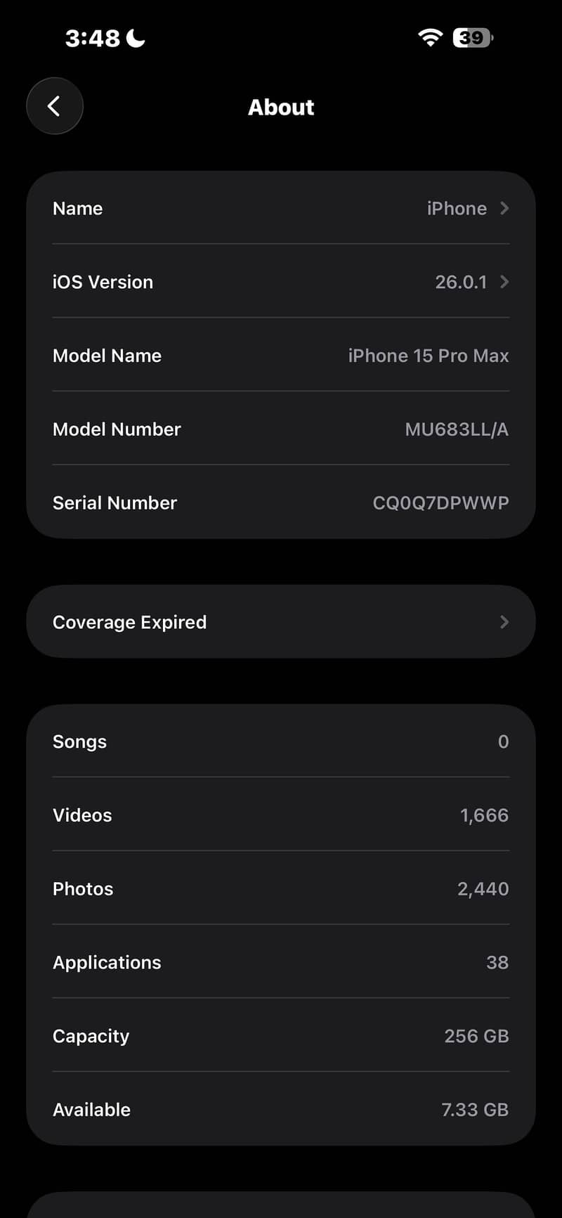 iPhone 15 pro max 5