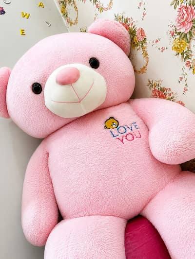 Large Pink  Teady bear prefect full gift  for kids