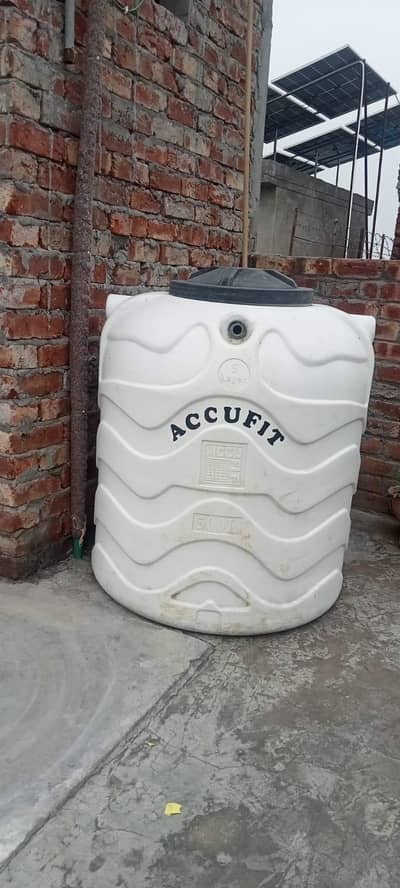 white water tanki 500 Ltr