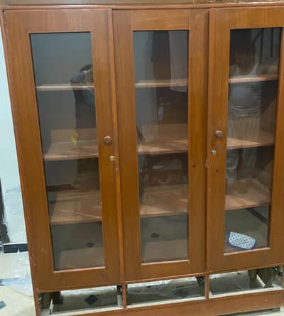 3 Door showcase for sale